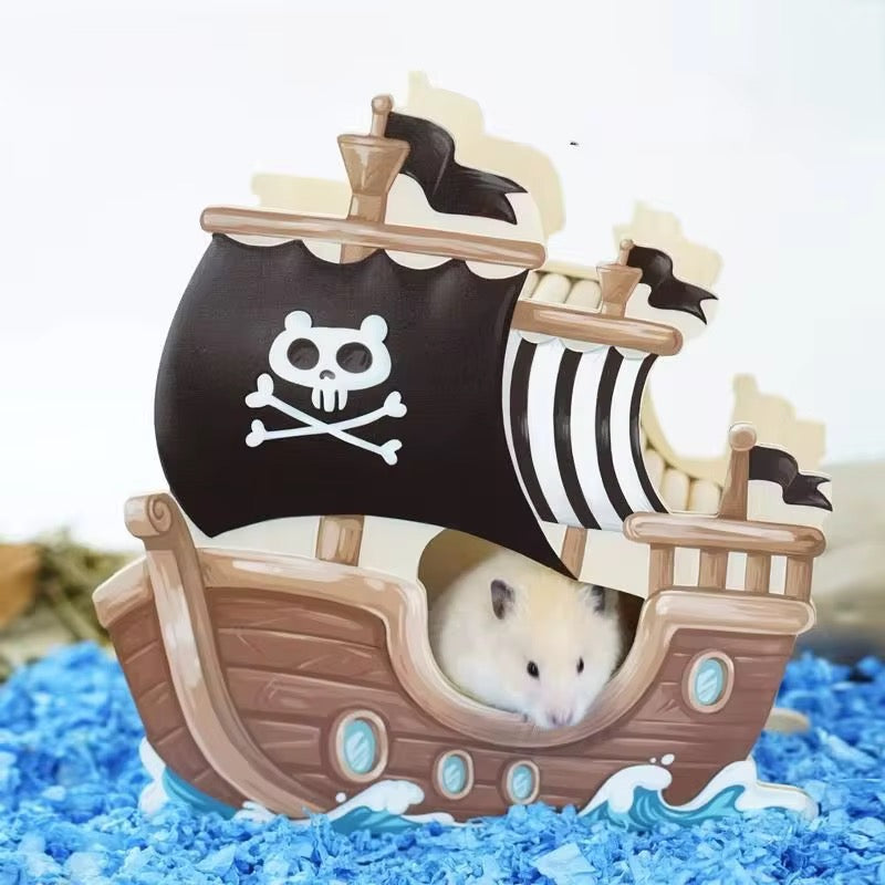 Pirate Galleon Ship Hide